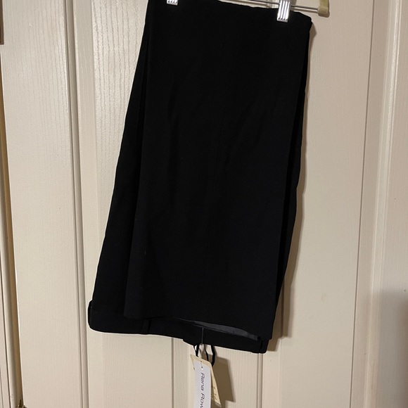 Rena Rowan black wool 2 piece pant suit-size 14 - Picture 10 of 14